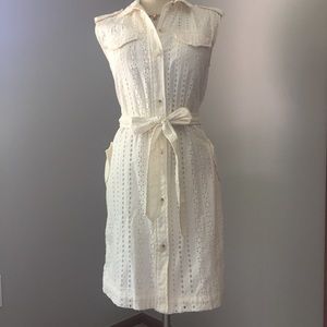 Eyelet dress